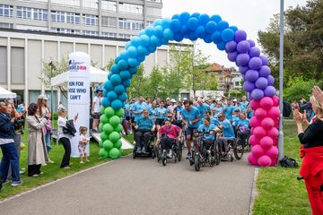 Wings for Life App Run - Start